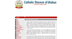 Desktop Screenshot of jhabuadiocese.org